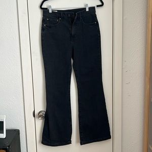 Flare High Rise Black Denim Size 29 | 8P